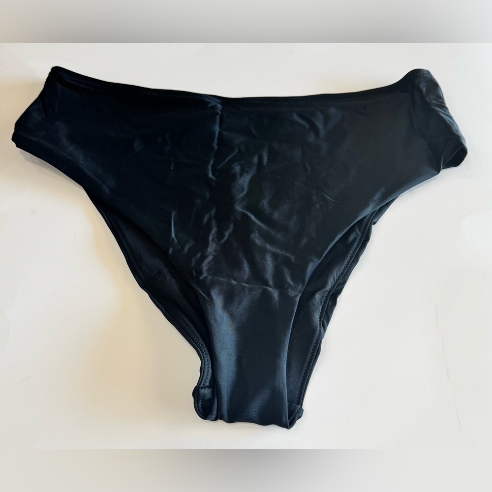 Aerie Black Classic Bikini Bottom Swimwear